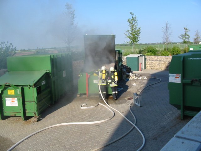 Brand Container Schwaig